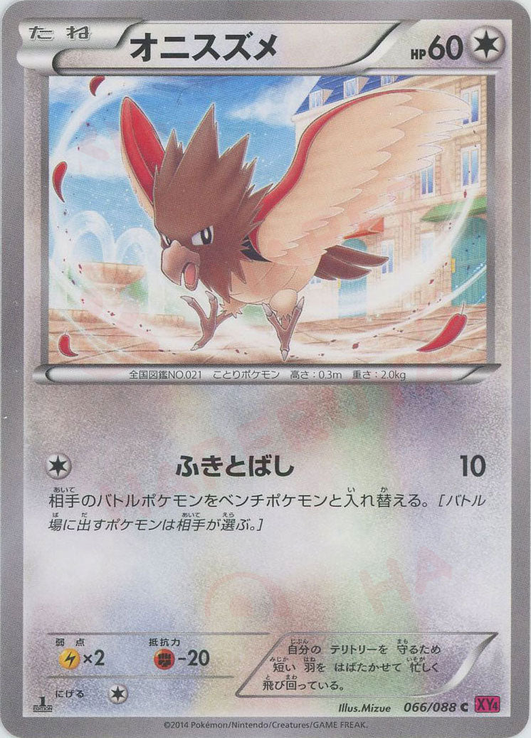 オニスズメ(C){無}〈066/088〉[XY4]